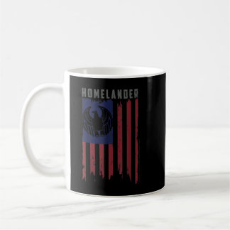 The Boys Homelander Flag Eagle Logo Coffee Mug