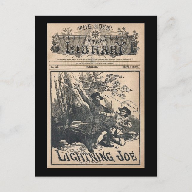 The Boys Star Library  No. 188 Lightning Joe Postcard (Front)