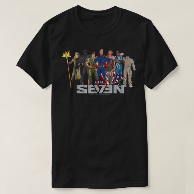 The Boys The Seven Comic  T-Shirt (Design Front)