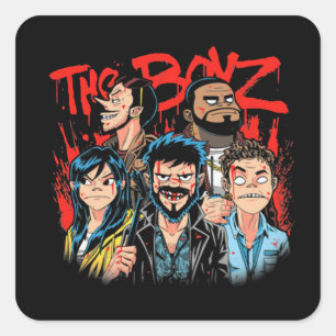 The Boys Tv Show Limited Edition Perfect Gift Square Sticker