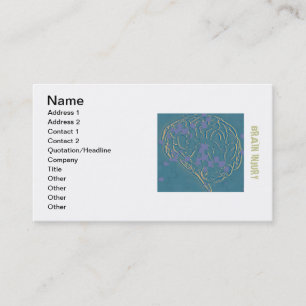 tHE bRAIN pUZZLE Business Card