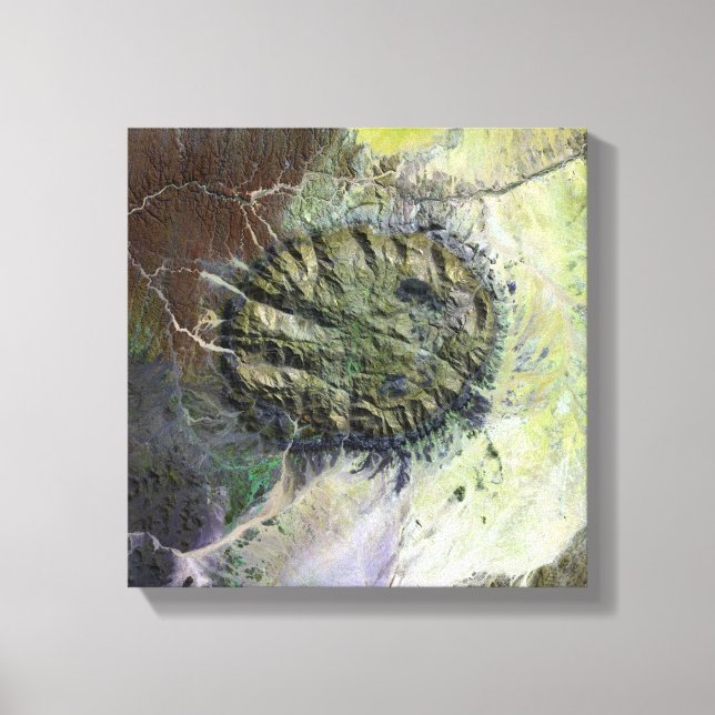 The Brandberg Massif in Northen Namibia Canvas Print (Front)