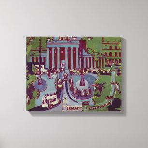 The Brandenburg Gate, Berlin, 1929 Canvas Print