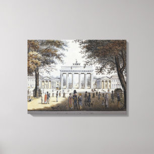 The Brandenburg Gate, Berlin Canvas Print