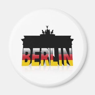 The Brandenburg Gate in Berlin (Germany) Magnet
