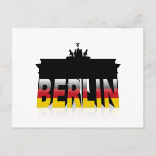 The Brandenburg Gate in Berlin (Germany) Postcard