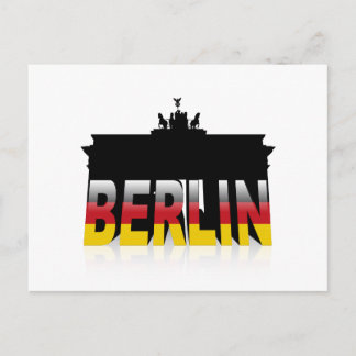 The Brandenburg Gate in Berlin (Germany) Postcard