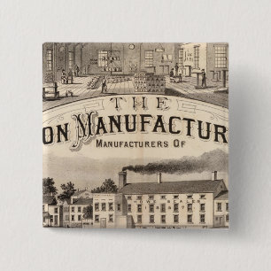 The Brandon Manufacturing Company 15 Cm Square Badge