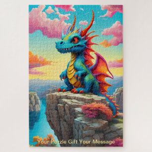 The Brave Baby Dragon Jigsaw Puzzle