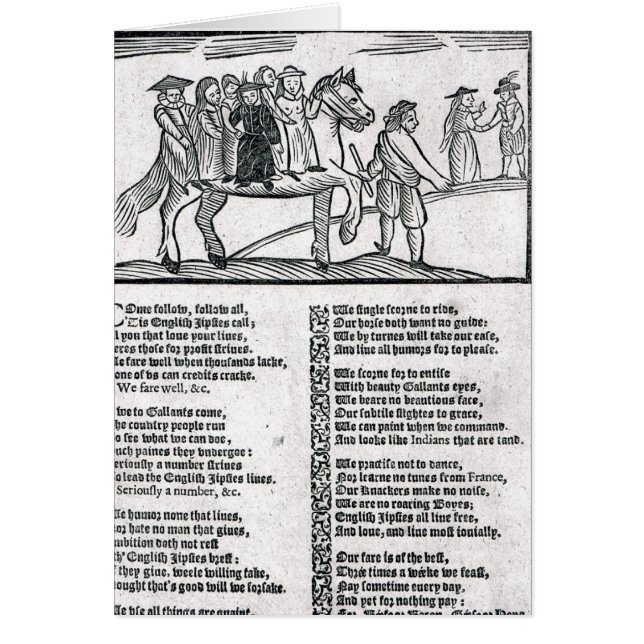 The Brave English Gypsy' (Front)