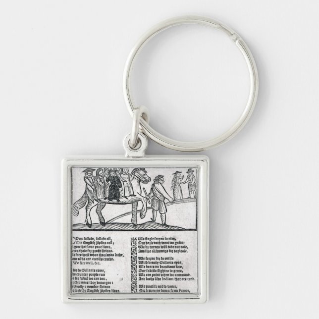 The Brave English Gypsy' Key Ring (Front)
