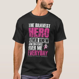 The Bravest Hero I Even Knew Pancreatic Cancer Awa T-Shirt