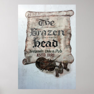 The Brazen Head pub, Dublin, Ireland Poster