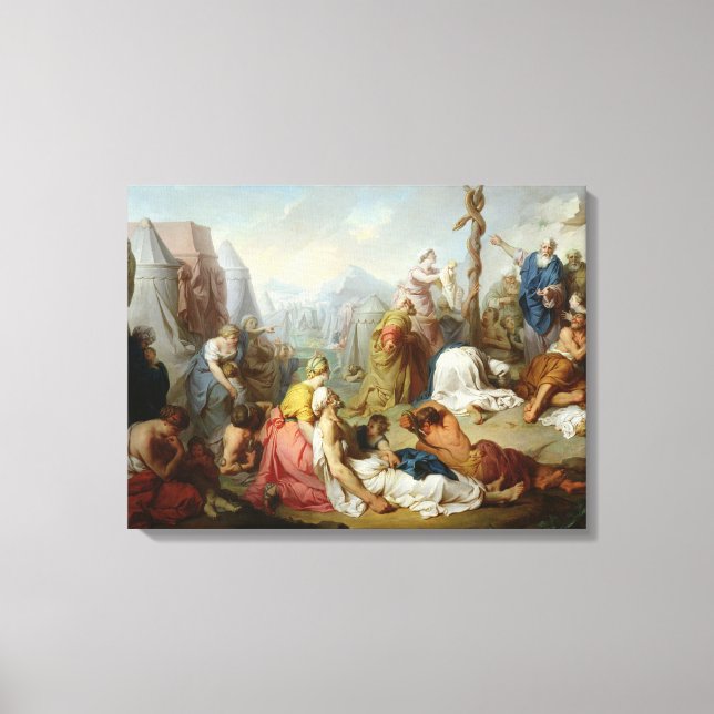 The Brazen Serpent Canvas Print (Front)