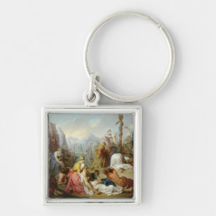 The Brazen Serpent Key Ring