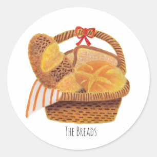 The Breads Classic Round Sticker