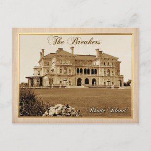 The Breakers Mansion in Newport, Rhode Island Postcard