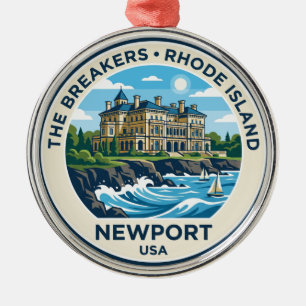 The Breakers USA Metal Tree Decoration