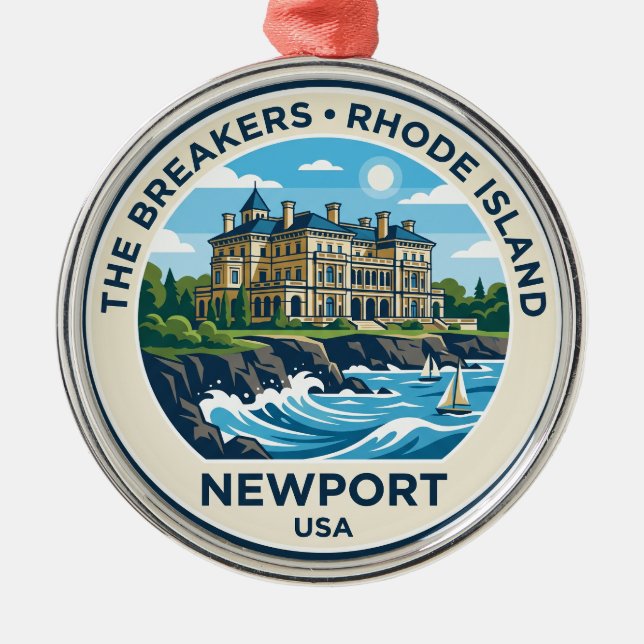 The Breakers USA Metal Tree Decoration (Front)