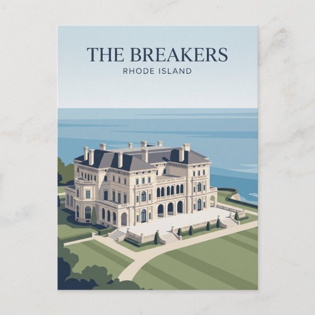 The Breakers USA Postcard (Front)