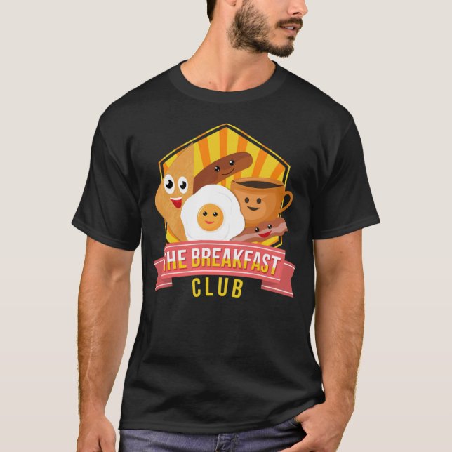 The breakfast caffeine addict gift idea  T-Shirt (Front)