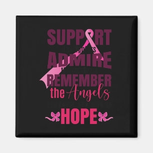 The Breast Cancer Fighters Breast Cancer Awareness Magnet
