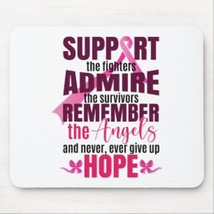 The Breast Cancer Fighters Breast Cancer Awareness Mouse Pad