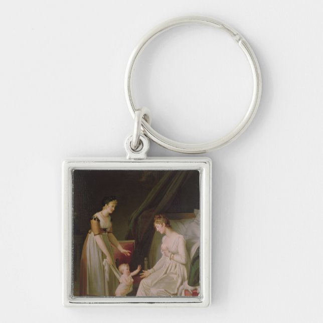 The Breastfeeding Mother Key Ring (Front)