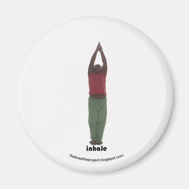 the breathe project 11 of 12 magnet (Front)