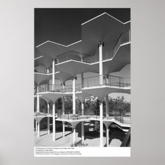 The Breezeway, UC San Diego, 1966 Poster