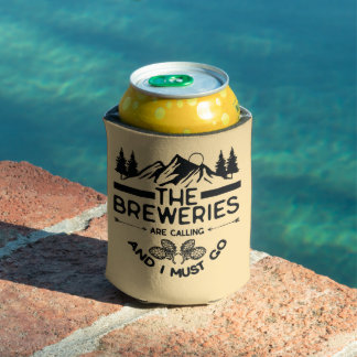 The Breweries Are Calling And I Must Go Can Cooler