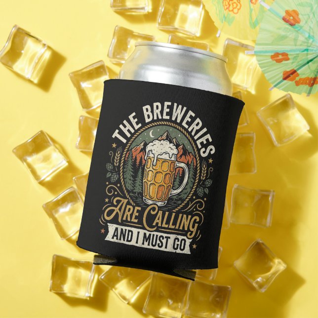 The Breweries are Calling and I Must Go Can Cooler (In Situ Summer)