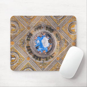 The Bridal Chamber, Ceiling by Andrea Mantegna  Mouse Pad