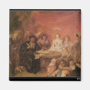 The Bride and Groom's Table Magnet
