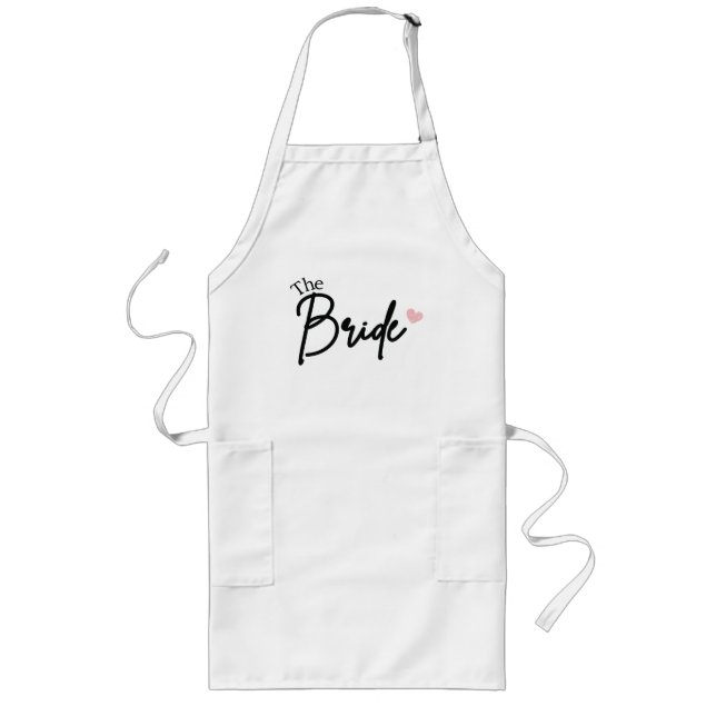 The Bride, Bridesmaid Party gift, Bachelorette Pa  Long Apron (Front)