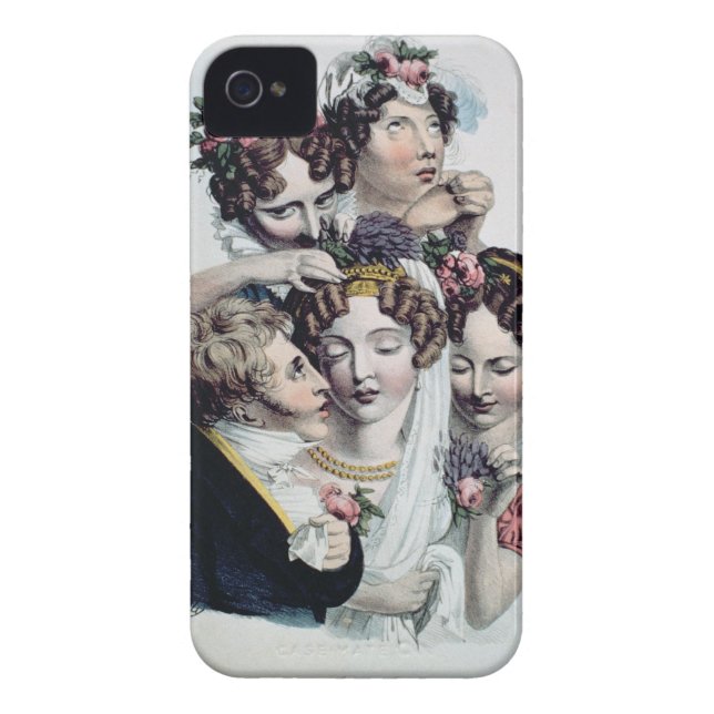 The Bride, c.1820 (litho) Case-Mate iPhone Case (Back)