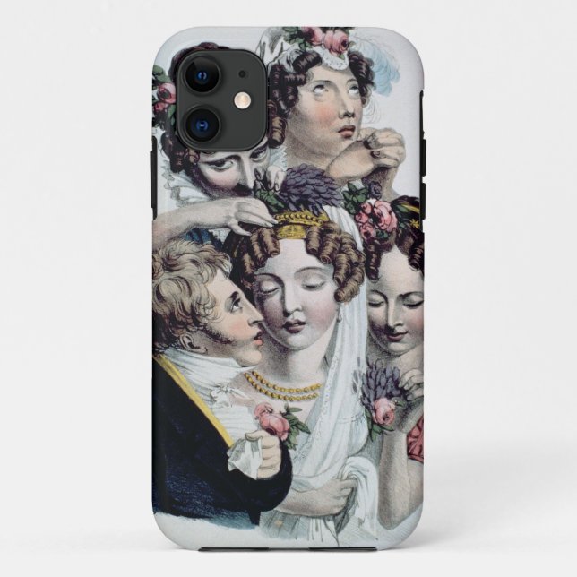The Bride, c.1820 (litho) Case-Mate iPhone Case (Back)