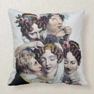 The Bride, c.1820 (litho) Cushion