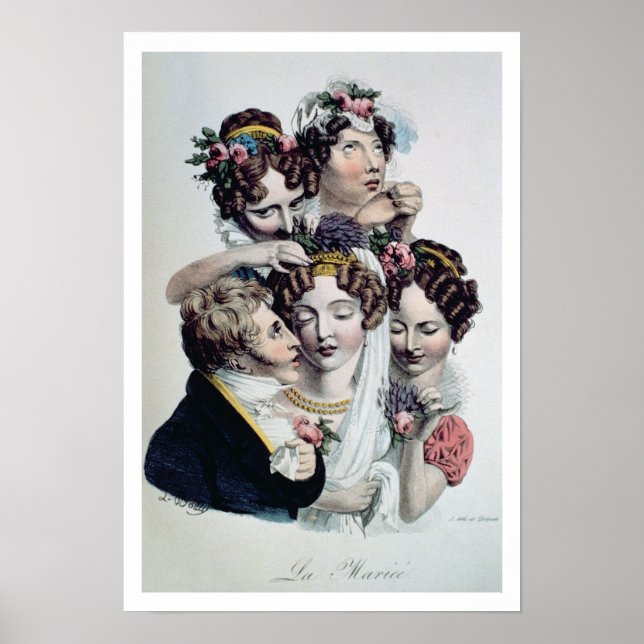 The Bride, c.1820 (litho) Poster (Front)