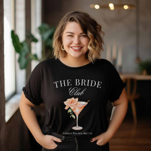 The Bride Club Blush Cocktail Tri-Blend Shirt