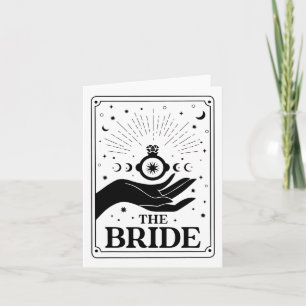 The Bride Future Mrs Tarot Gothic Bridal Party Bac Card