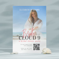 The Bride is On Cloud 9 QR Code Bridal Shower