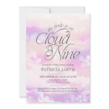 The Bride Is On Cloud Nine Lavender Bridal Shower