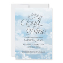 The Bride Is On Cloud Nine Modern Bridal Shower