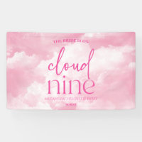 The Bride Is On Cloud Nine Pink Bachelorette Party