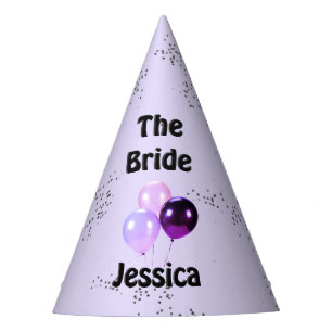 The Bride Lavender Shower Party Hat