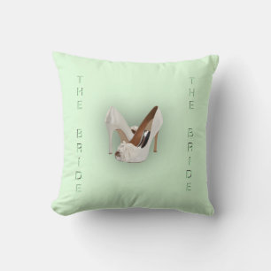 The Bride Mint Green Cushion