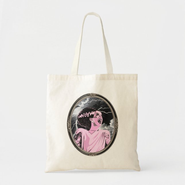 The Bride of Frankenstein Tote Bag (Front)