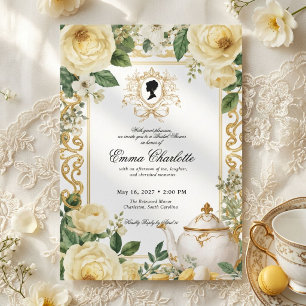 The Bride of the Season Regency Bridal Shower Invitation