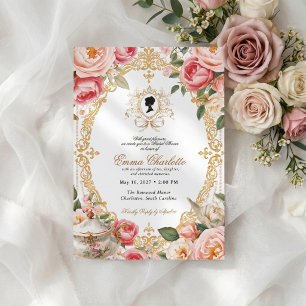 The Bride of the Season Regency Bridal Shower Invitation